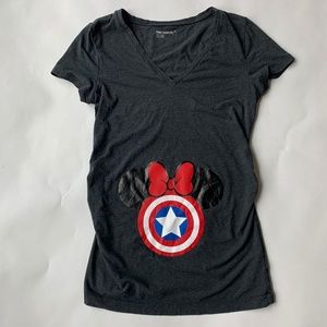 Captain America Maternity Shirt